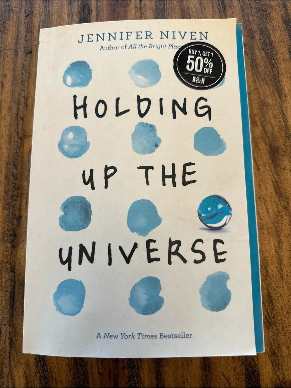 Ember Holding Up the Universe by Jennifer Niven Paperback Book
